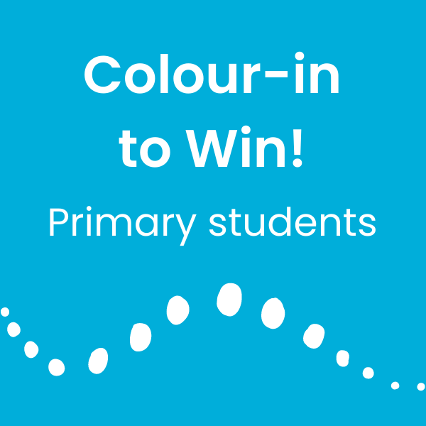 Celebrate National Water Week with our colour-in to win competition for primary school students.