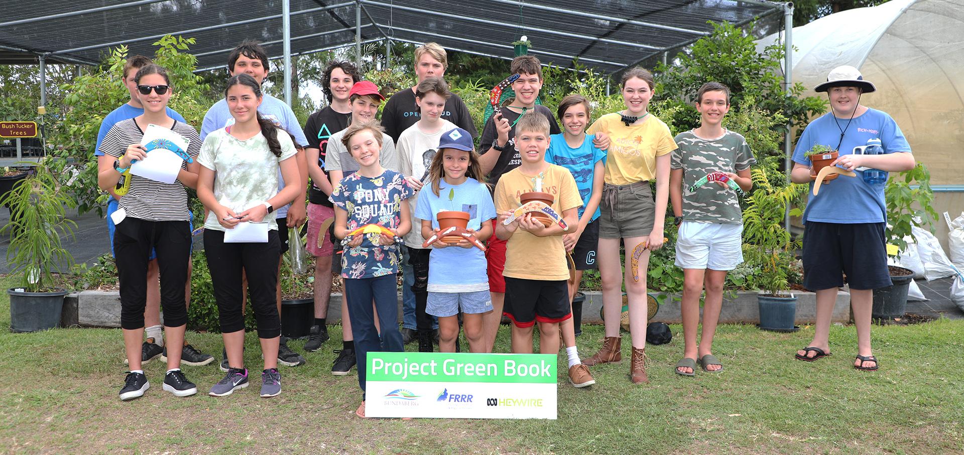 The Green Book project connects youth with the environment.
