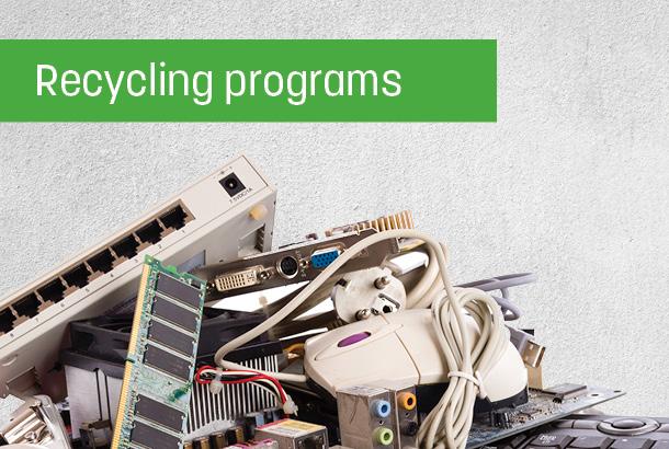 Learn about the available recycling programs in the Bundaberg Region.