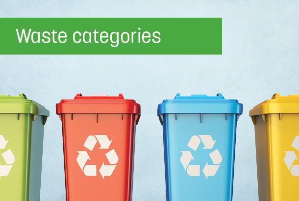 Our Waste Management Facilities accept all different types of waste, much of which is recycled.