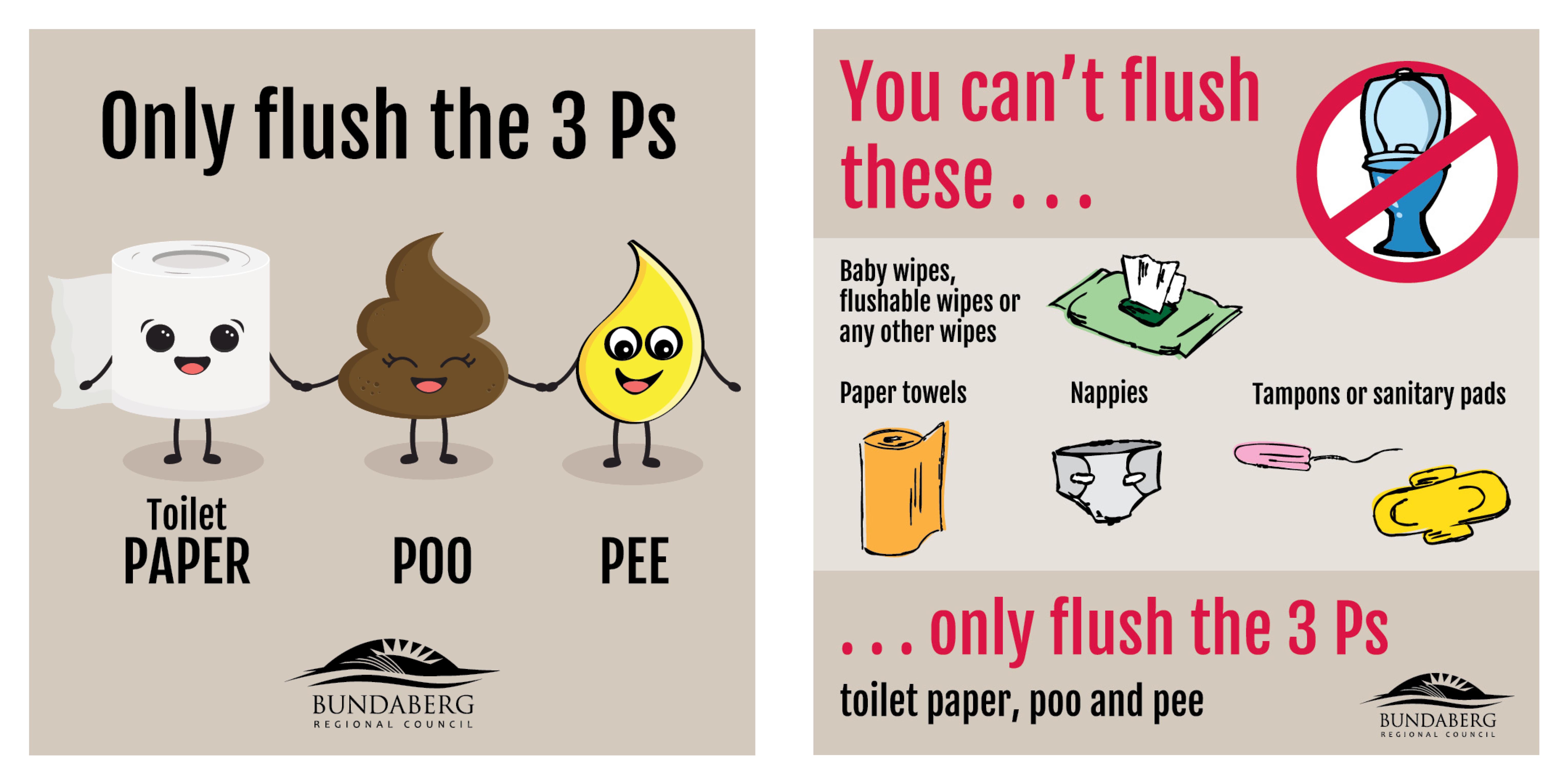 What not to flush web banner web