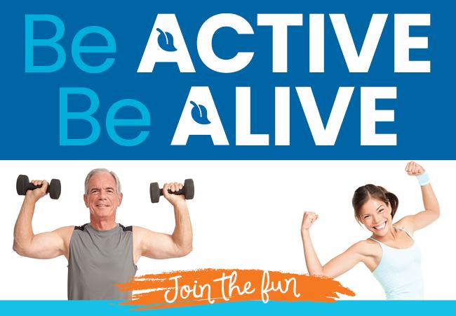 2022 Be Active Be Alive - Free fitness classes