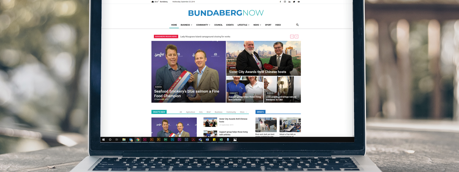 Bundaberg now on laptop 1